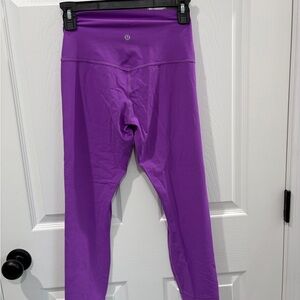 lululemon athletica Kids Purple High-Waist Performance Leggings
